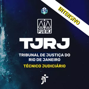 Imagem de capa para o Curso online TJRJ - Intensivo Reta Final (Técnico)