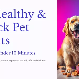 Cover image for Ebook 10 Healthy &amp; Quick Pet Treats