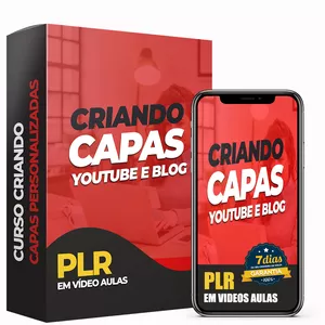 Imagem do curso CRIANDO CAPAS YOUTUBE E BLOG