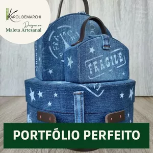 Imagem de capa para o Curso online Portfólio Perfeito - Cartonagem