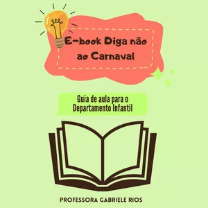 Imagem de capa para o Ebook E-book Diga não ao carnaval 