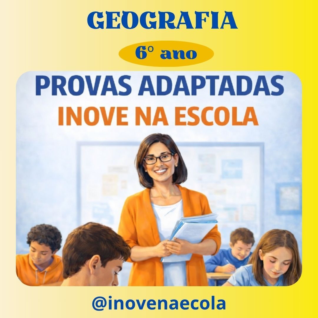Imagem do curso Prova Adaptada de Geografia - 6º ano