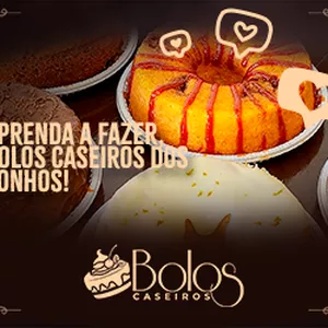Imagem do curso Bolos caseiros  para todas Ocasiões