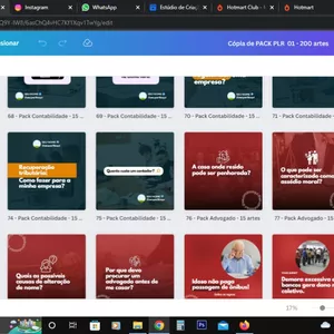 Imagem de capa para o Ebook Pack Grande de Templates Editáveis 