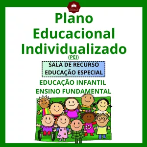 Imagem de capa para o Ebook PLANO EDUCACIONAL INDIVIDUALIZADO ( PEI)  - EDUCAÇÃO ESPECIAL E SALA DE RECURSO 