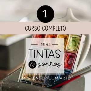 Imagem de Entre Tintas &amp; Sonhos - Completo criado por Carol Grillo na hotmart