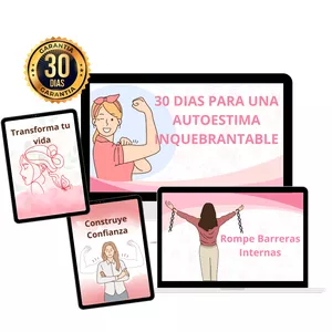Imagen de portada para Curso online 30 Dias para una Autoestima Inquebrantable