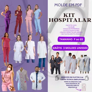 Imagem de MOLDE KIT HOSPITALAR criado por Bora costurar na hotmart