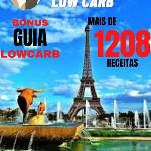 Cover image for Ebook 1208 LOWCARB Recipes FOR YOUR DAY