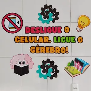 Imagem de capa para o Ebook Painel desligue o celular 