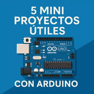 Imagen de portada para Curso online Mini Proyectos Útiles con Arduino