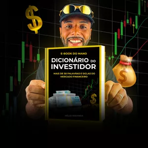 Imagem de capa para o Ebook DICIONÁRIO DO INVESTIDOR INICIANTE 2024