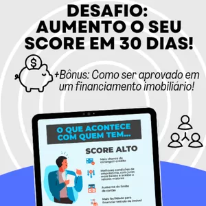 Imagem do curso Desafio: Aumento o seu Score em 30 dias!