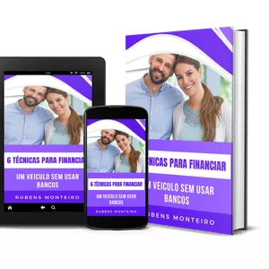 Imagem de capa para o Ebook 6 Técnicas Para Financiar um Veículo Sem Usar Bancos