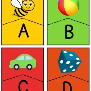 Imagem de capa para o Ebook Quebra-Cabeça do Alfabeto: Aprenda Brincando - PDF para Imprimir