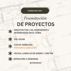 Imagen de portada para Curso online Tramitación de proyectos.