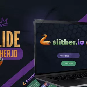 Imagem de capa para o Curso online SLIDE SLITHER.IO