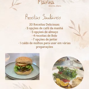 Imagem de capa para o Ebook Receitas Fáceis e Saudáveis 