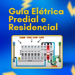 Imagem de capa para o Ebook Instalação Elétrica Residencial e Predial