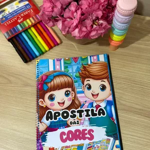 Imagem de capa para o Ebook Apostila das cores