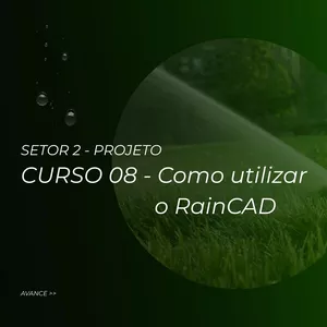 Imagem de capa para o Curso online CURSO 08 – Como utilizar o software RainCAD
