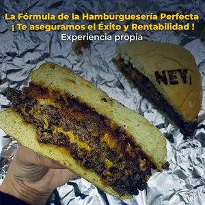 Imagen de portada para Curso online La Fórmula de la Hamburguesería Perfecta: ¡ Te aseguramos el Éxito y Rentabilidad 100%! Experiencia propia