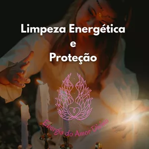 Imagem de capa para o Curso online 🌟 Curso "Limpeza Energética e Proteção com a Energia do Amor Divino"