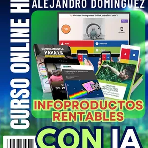 Imagen de portada para Curso online Infoproductos Rentables con IA