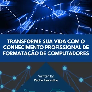 Imagem de capa para o Ebook Aprenda do zero como formatar um computador mesmo sem nunca ter formatado um antes
