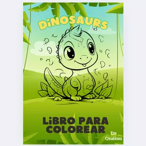 Imagen de portada para Ebook Learn English with Dinosaurs