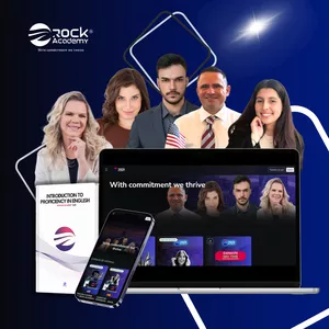 Imagem de capa para o Curso online ENGLISH COURSE 4.0- ROCK ACADEMY