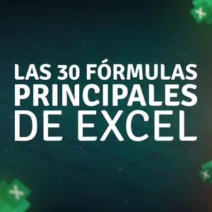 Imagen de portada para Ebook Las 30 Fórmulas Principales de Excel