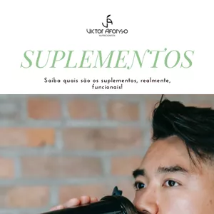 Imagem de capa para o Ebook Conheça os Suplemento que são REALMENTE eficazes