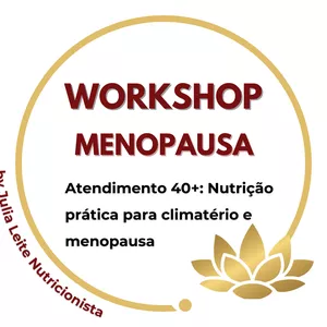 Imagem de capa para o Curso online Workshop MENOPAUSA - 