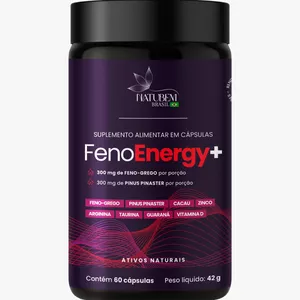 Imagem de capa para o Curso online FENOENERGY+   SUPLEMENTO ALIMENTAR EM CAPSULAS DE FENO GREGO, PINUS PINASTER COM TAURINA, ARGININA, EXTRATO DE CACAU, GUARANÁ, VITAMINA D E ZINCO