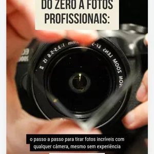 Imagem de capa para o Ebook Do Zero a Fotos Profissionais 