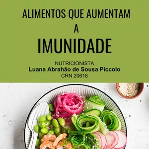 Imagem de capa para o Ebook Alimentos que Aumentam a Imunidade