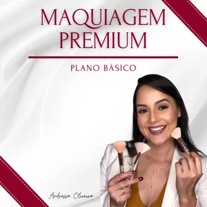 Imagem de capa para o Curso online Maquiagem Premium - Plano Básico