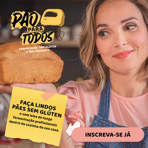 Imagem de capa para o Curso online Pão Para Todos - Panificação sem glúten e sem segredos