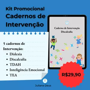 Imagem de capa para o Ebook Kit Atividades de Intervenção 