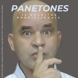 Imagem de capa para o Ebook Apostila de Panetone 12 Receitas Testadas e Aprovadas