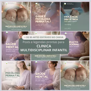 Imagem do curso PACK PSICOLOGIA PERINATAL