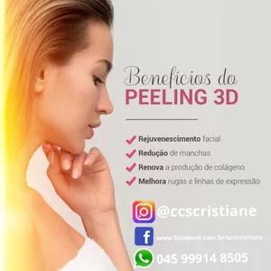 Curso Curso de Peeling 3D+ Bônus Máscaras Clareadoras 