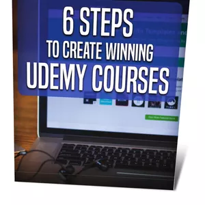 Imagem principal do produto 6 Steps To Create Winning Udemy Courses