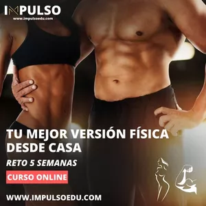 Imagen de portada para Curso online Reto - Tu Mejor Versión Física Desde Casa 