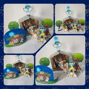 Imagem de capa para o Ebook CENÁRIO PRESÉPIO 3D