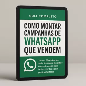 Imagem de capa para o Ebook Domine o WhatsApp: Estratégias Comprovadas para Aumentar Conversões