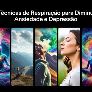 Imagem do curso 20 Técnicas de Respiração para diminuir a Ansiedade e Depressão
