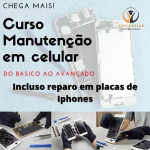 Imagem de Curso Manutenção em Celular criado por Vou Passar Preparatório  na hotmart