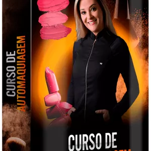 Curso Curso de Automaquiagem (Certificado no Final -Clau Mendes)!